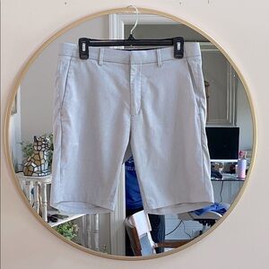 Alfani Gray Flat Front Shorts